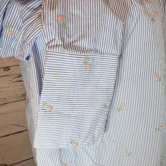 Floral Embroidered Off the Shoulder Top - Picture 3 of 6